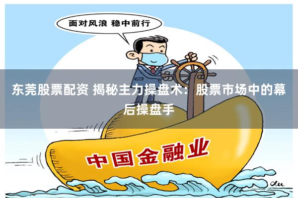 东莞股票配资 揭秘主力操盘术：股票市场中的幕后操盘手
